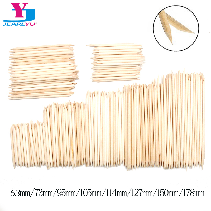 Contour Palette Stick - 50/100 Stuks/Lot Hout Stok Cuticula Verwijderaar