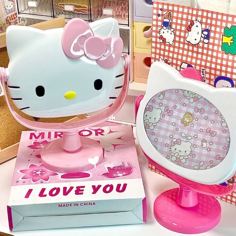 Beauty Makeup Vanity Set - Hello Kitty bureau- of kaptafelspiegel, schattige,