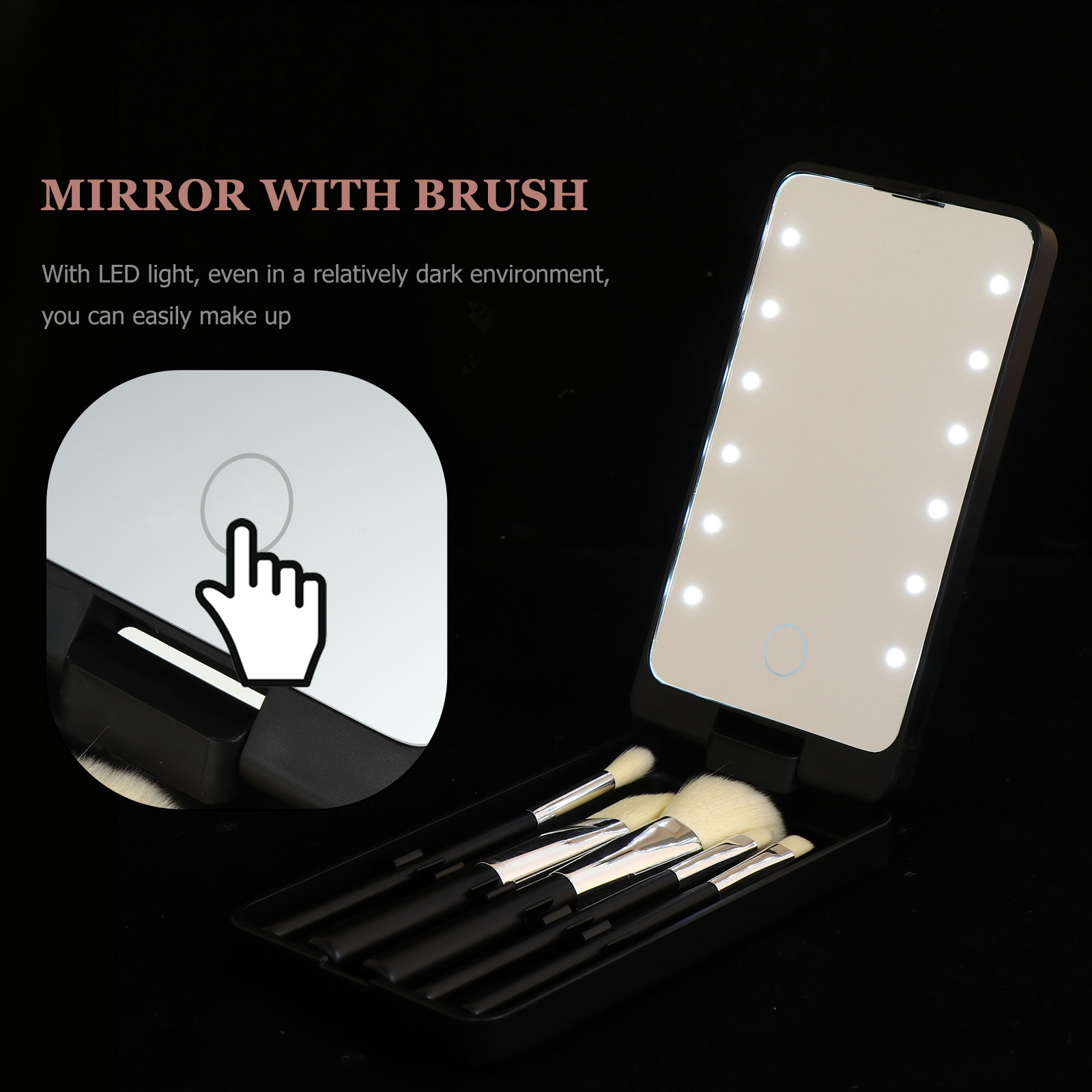 5-delige LED-verlichte make-up - Beauty Makeup Vanity Set recensie en prijs
